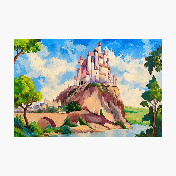 Item preview, The Queen's Castle designed and sold by N. Nocturne Art.