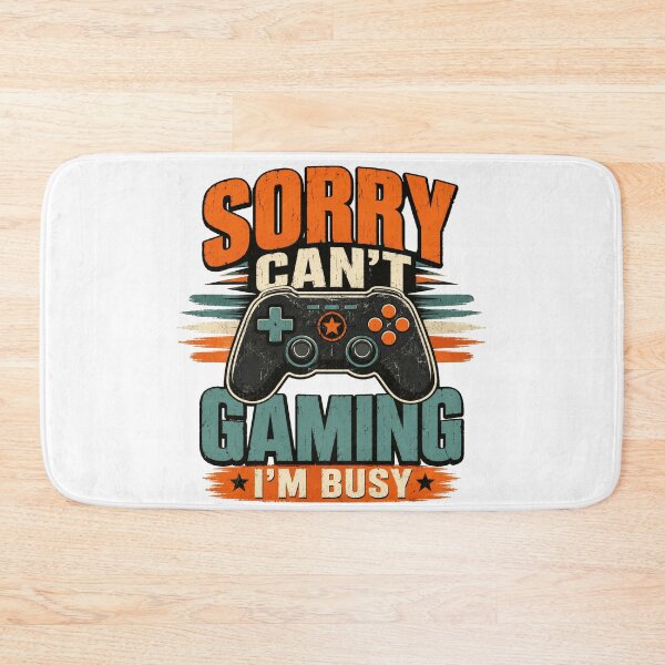 Item preview, Sorry Can’t Gaming I’m Busy Controller designed and sold by PixelModeShop.