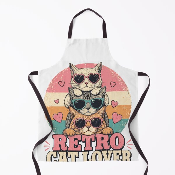 Item preview, Retro Cat Lover Aesthetic Sunglasses Cats designed and sold by PixelModeShop.