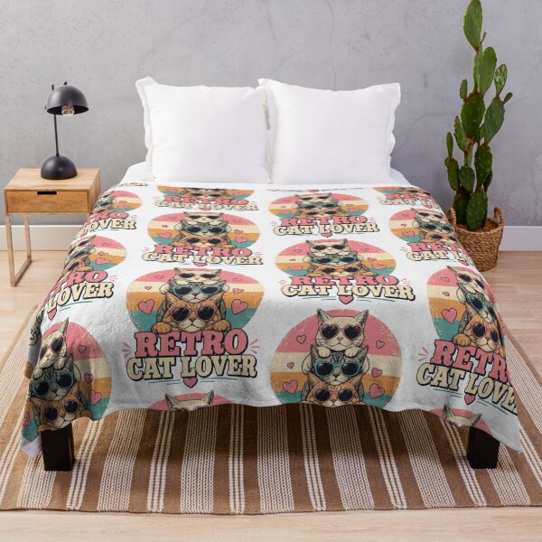 Item preview, Retro Cat Lover Aesthetic Sunglasses Cats designed and sold by PixelModeShop.