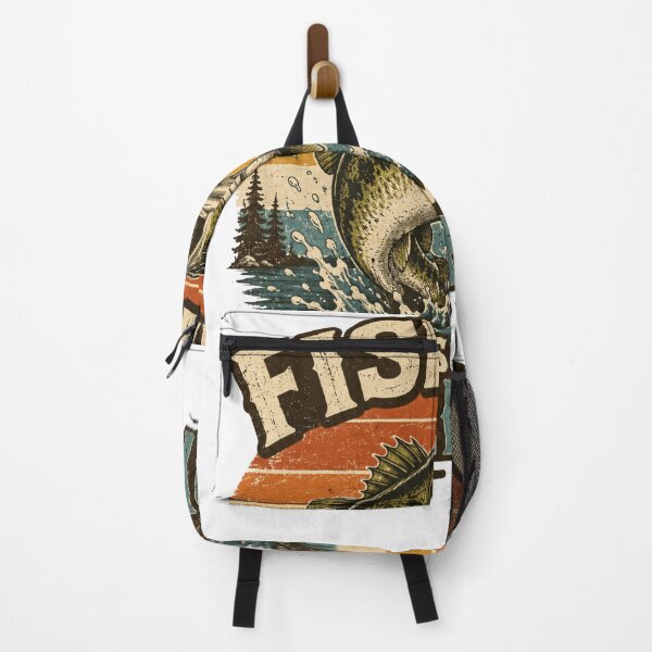 Item preview, Fishing Is My Therapy Vintage Bass designed and sold by PixelModeShop.