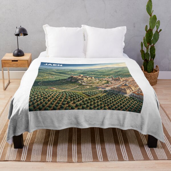 Item preview, Jaen Spain Olive Groves Poster - Aerial Landscape Wall Art designed and sold by ryanguas.