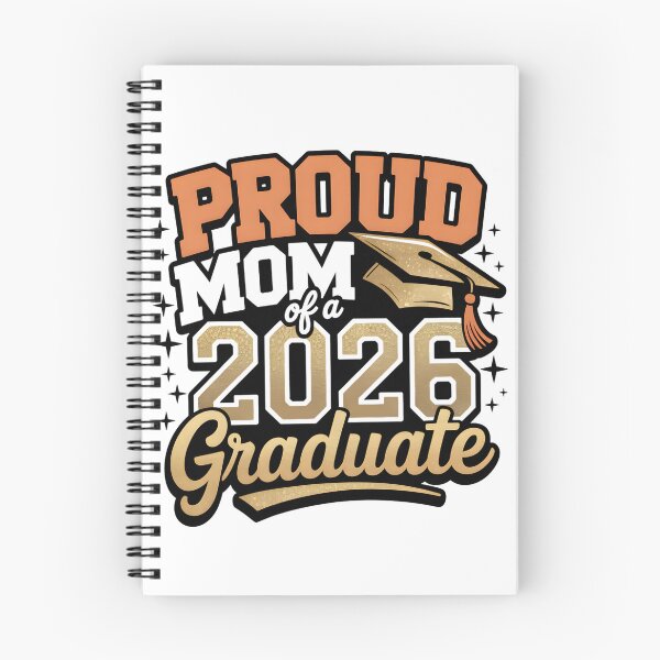 Item preview, Proud Mom Of A 2026 Graduate Gold Cap designed and sold by PixelModeShop.