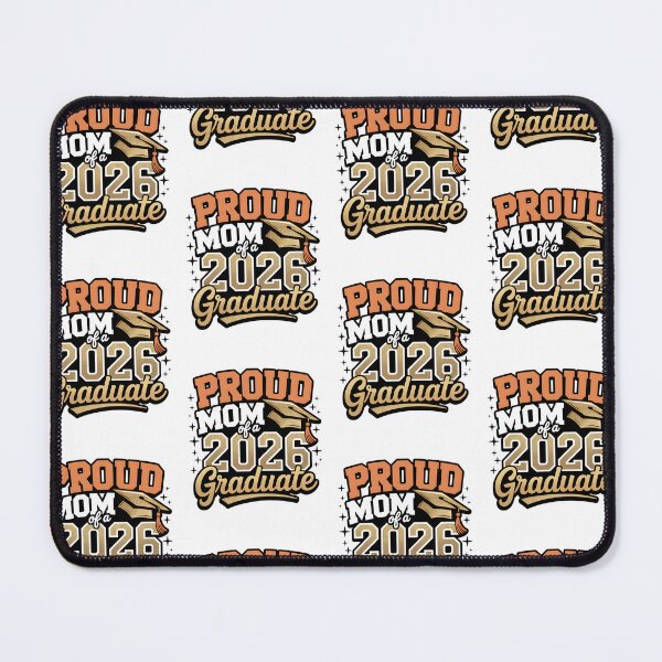 Item preview, Proud Mom Of A 2026 Graduate Gold Cap designed and sold by PixelModeShop.
