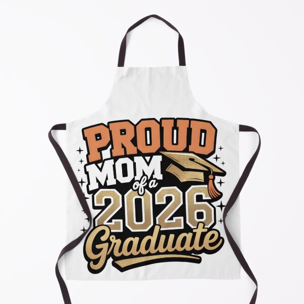 Item preview, Proud Mom Of A 2026 Graduate Gold Cap designed and sold by PixelModeShop.