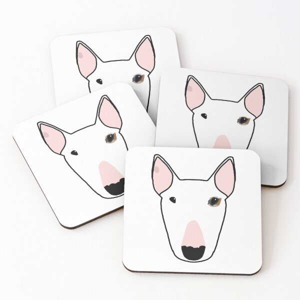 Item preview, Shankly The Bull Terrier Dog designed and sold by emilydevineart.