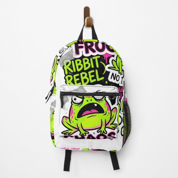 Item preview, Chaos Frog Grunge Frogs Doodle Gang designed and sold by PixelModeShop.