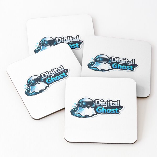 Item preview, Digital Ghost Cyber Sticker designed and sold by BrightMindPrint.