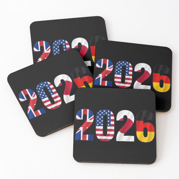 Item preview, 2026 Football — Flag Typography England USA Japan Germany designed and sold by David Mateo ArtWorks.