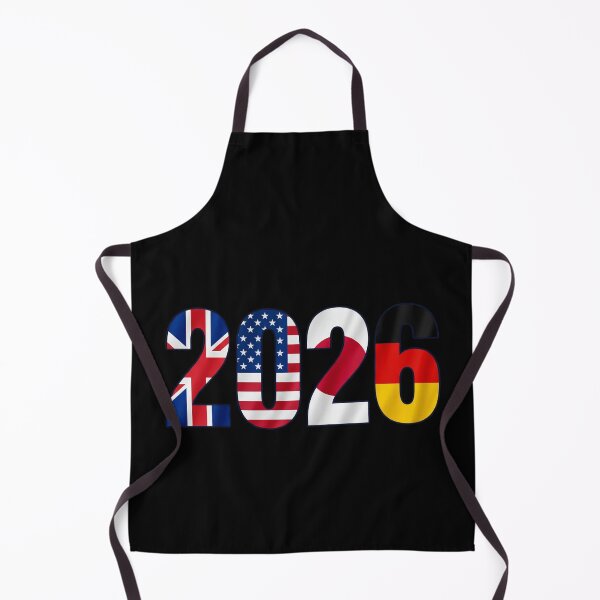 Item preview, 2026 Football — Flag Typography England USA Japan Germany designed and sold by David Mateo ArtWorks.