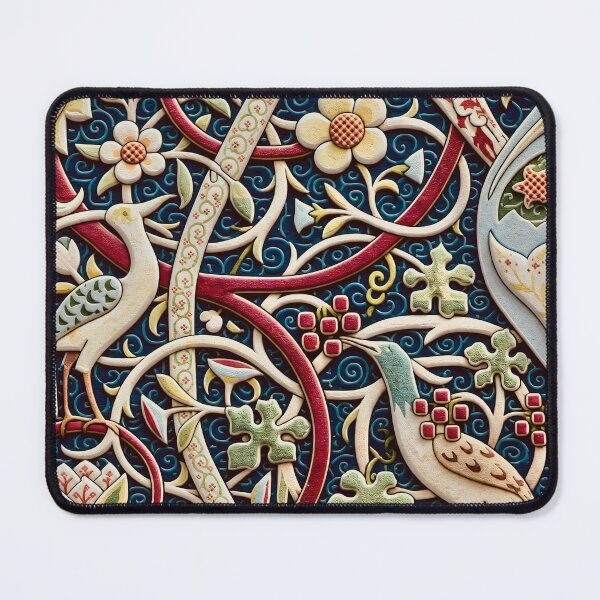 Item preview, William Morris Bullerswood Floral Wallpaper designed and sold by Vicky Brago-Mitchell®.