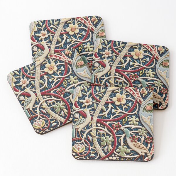 Item preview, William Morris Bullerswood Floral Wallpaper designed and sold by Vicky Brago-Mitchell®.