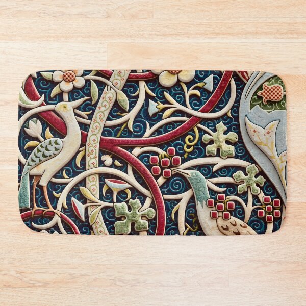 Item preview, William Morris Bullerswood Floral Wallpaper designed and sold by Vicky Brago-Mitchell®.