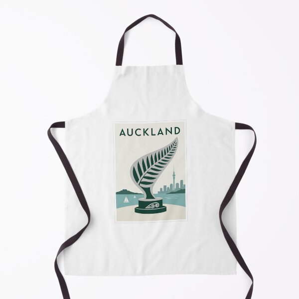 Item preview, Auckland Silver Fern Sky Tower Travel Poster designed and sold by Beyond Destinations.