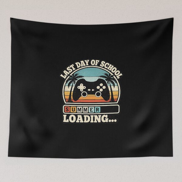 Item preview, Funny Last Day of School Gaming Teacher Student Boys Kids designed and sold by cass-vale-lab.
