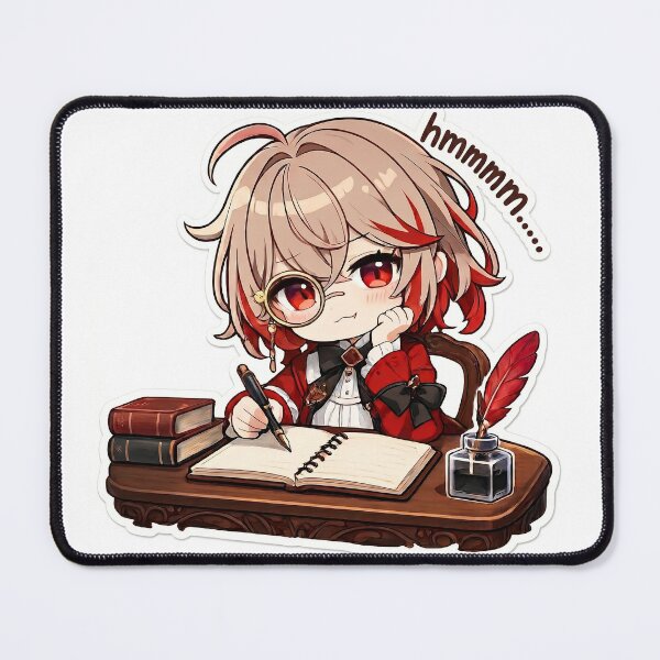 Item preview, Sticker OC novel : hmmmm... designed and sold by Trash-Angel.