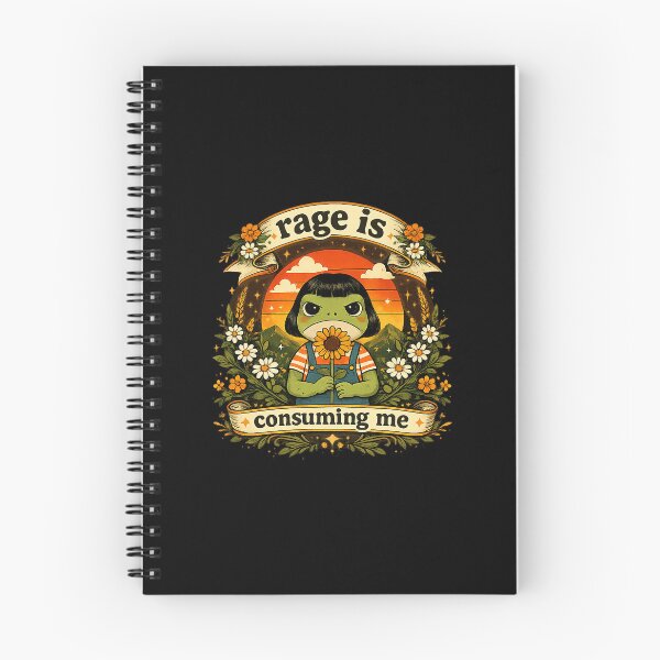 Item preview, funny frog rage is consuming me sarcastic meme designed and sold by cass-vale-lab.