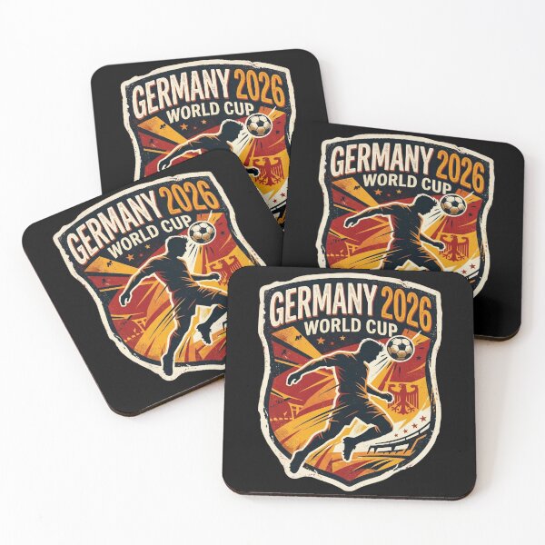 Item preview, Germany 2026 World Cup — Football Shield Retro Pop Art Style designed and sold by David Mateo ArtWorks.