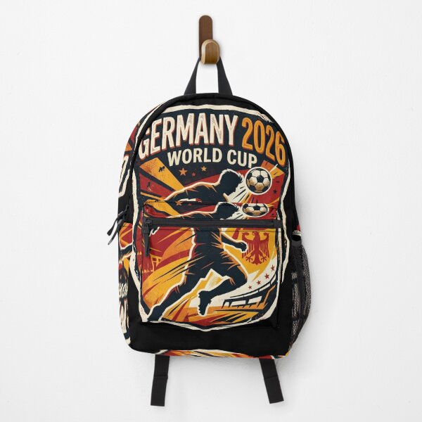 Item preview, Germany 2026 World Cup — Football Shield Retro Pop Art Style designed and sold by David Mateo ArtWorks.