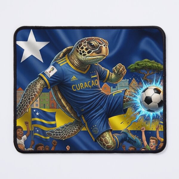 Item preview, CURACAO SOCCER TURTLE MASCOT designed and sold by internlvisions.