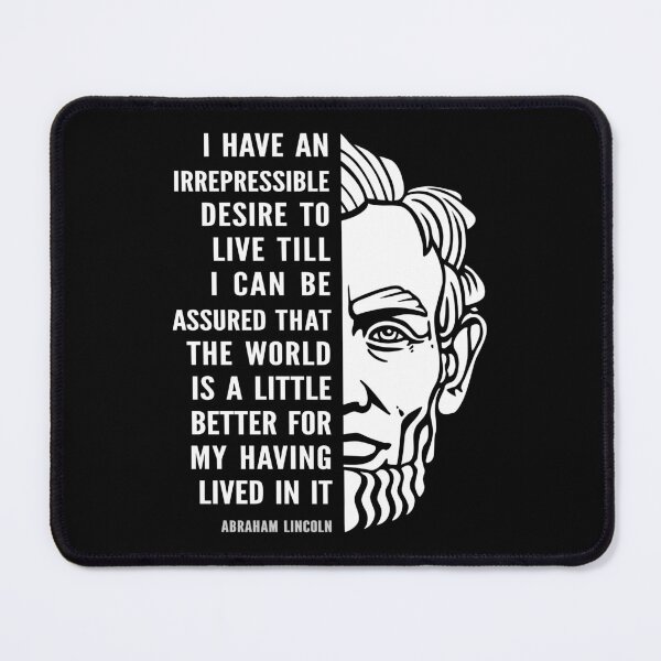 Item preview, Abraham Lincoln Inspirational Quote Vintage Portrait Typography designed and sold by Elvin Dantes.