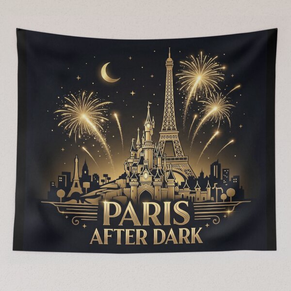 Item preview, Paris After Dark Dreamy City Lights Travel Aesthetic designed and sold by ArtsyExplorer.