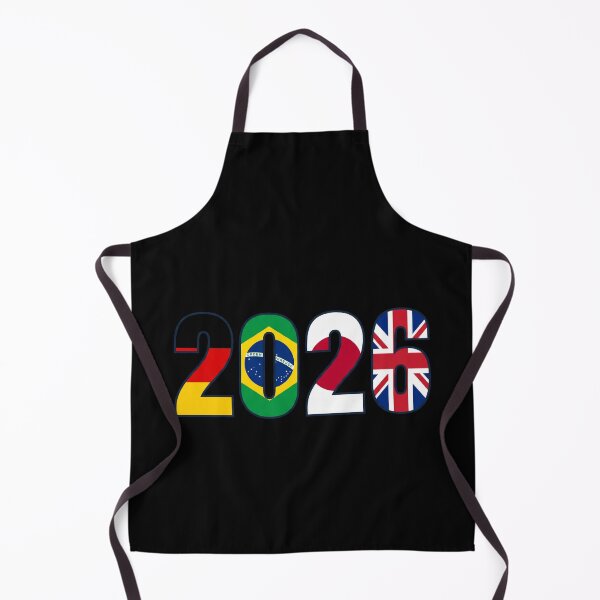 Item preview, 2026 Football — Flag Typography Germany Brazil Japan England designed and sold by David Mateo ArtWorks.