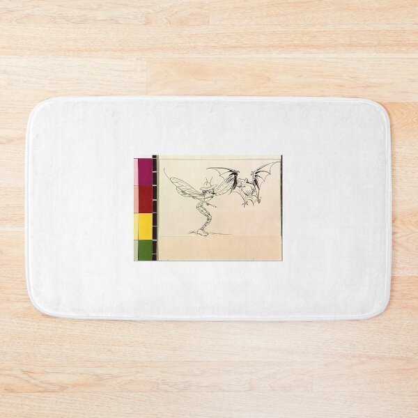 Item preview, Bat And Insect Nature Drawing | Insect Art designed and sold by GammaRay.