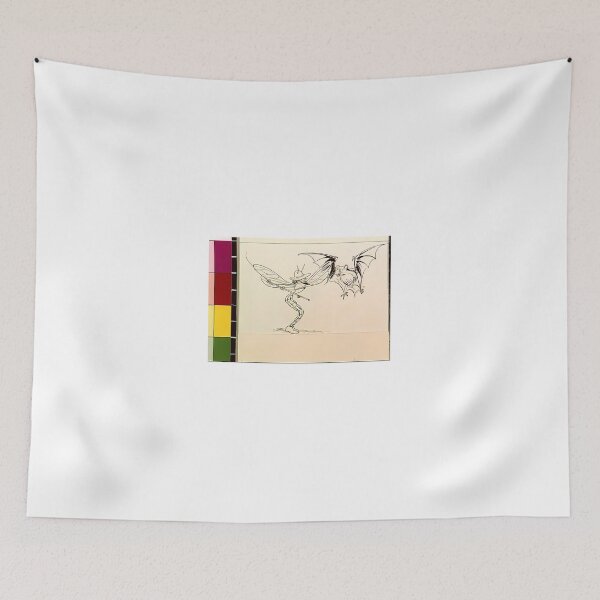 Item preview, Bat And Insect Nature Drawing | Insect Art designed and sold by GammaRay.