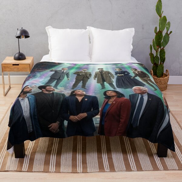 Item preview, Galaxy Universe Spaceship Alien Abduction: Political and Historical Figures designed and sold by Uniqueartai.