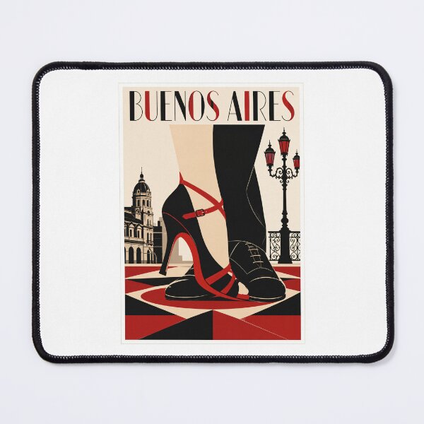 Item preview, Buenos Aires Tango Dancers Feet Travel Poster designed and sold by Beyond Destinations.