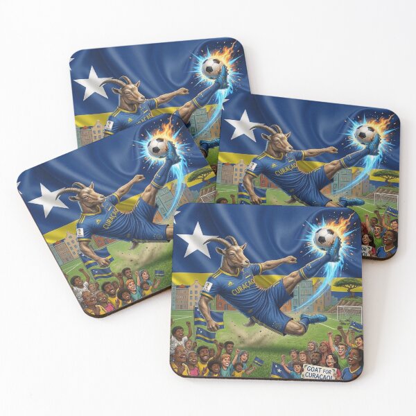 Item preview, CURACAO SOCCER GOAT MASCOT designed and sold by internlvisions.