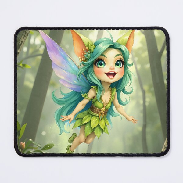 Item preview, Liora the Forest Sprite – Enchanted Fairy Companion designed and sold by nicky2342.
