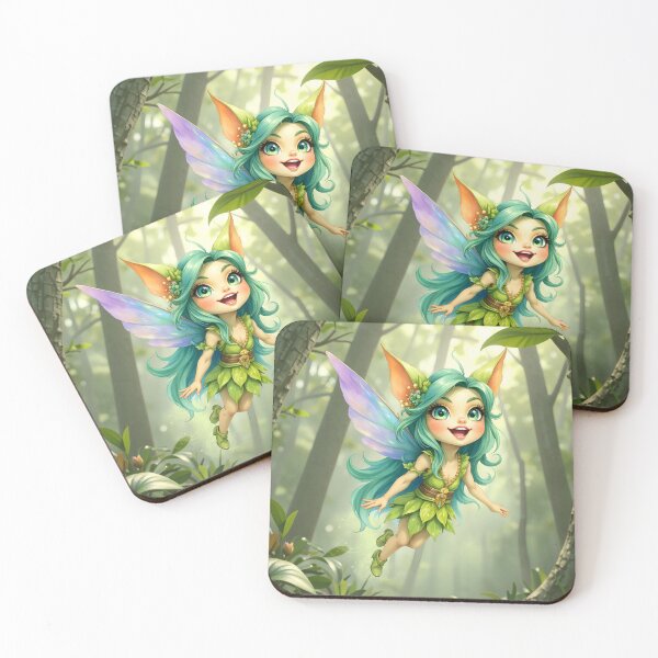 Item preview, Liora the Forest Sprite – Enchanted Fairy Companion designed and sold by nicky2342.