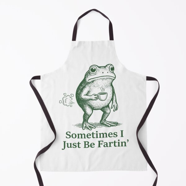 Item preview, Sometimes I Just Be Fartin Funny Frog Meme Vintage Retro Fart Joke designed and sold by CCChillingfrog.