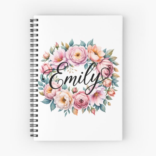 Item preview, Emily Floral Name Watercolor Boho Personalized Design designed and sold by ArcticFoxStudio.