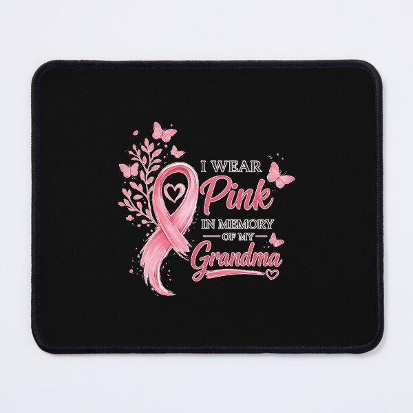Item preview, I Wear Pink in Memory of My Grandma Breast Cancer Awareness designed and sold by cass-vale-lab.