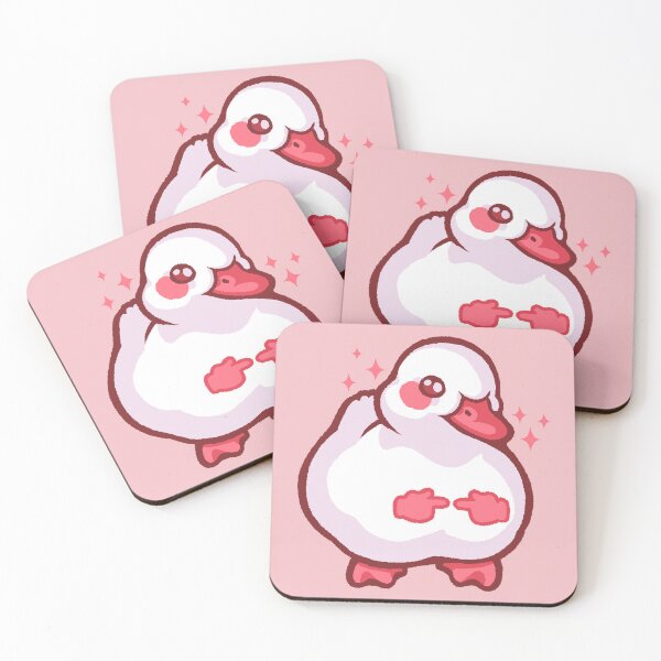 Item preview, Shy Duck Fingers Touching designed and sold by xMorfina.