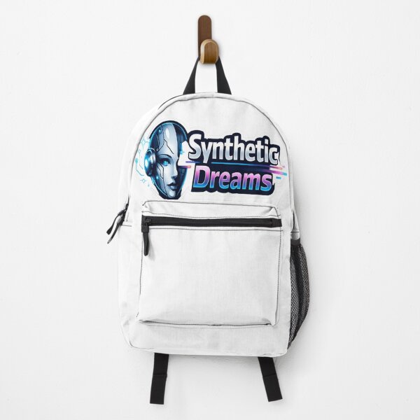 Item preview, Synthetic Dreams Futuristic Sticker designed and sold by BrightMindPrint.