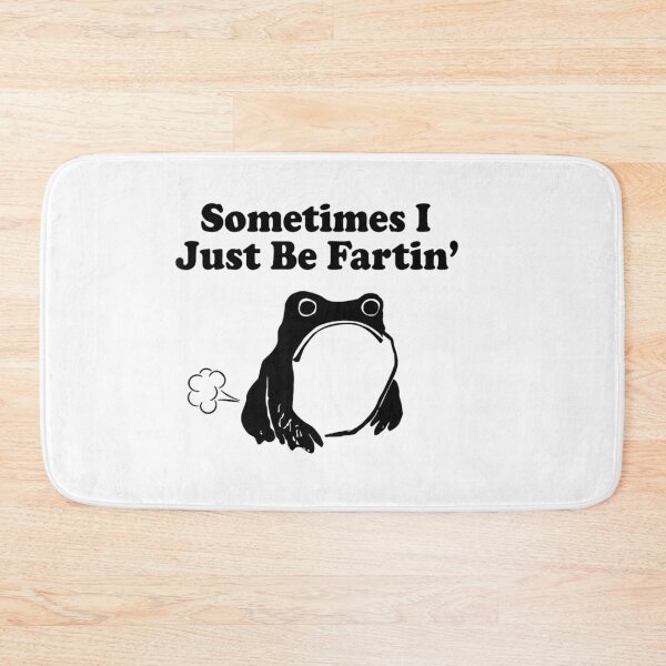 Item preview, Sometimes I Just Be Fartin Funny Frog Meme Minimalist Retro designed and sold by CCChillingfrog.