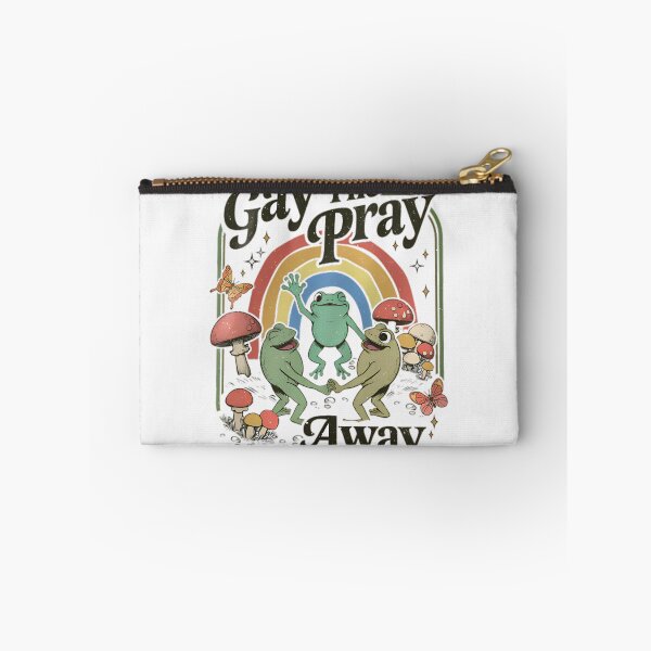 Item preview, Gay The Pray Away, Gay Frog, Funny Gay Saying, Cottagecore Frog And Toad designed and sold by Vinsinv.