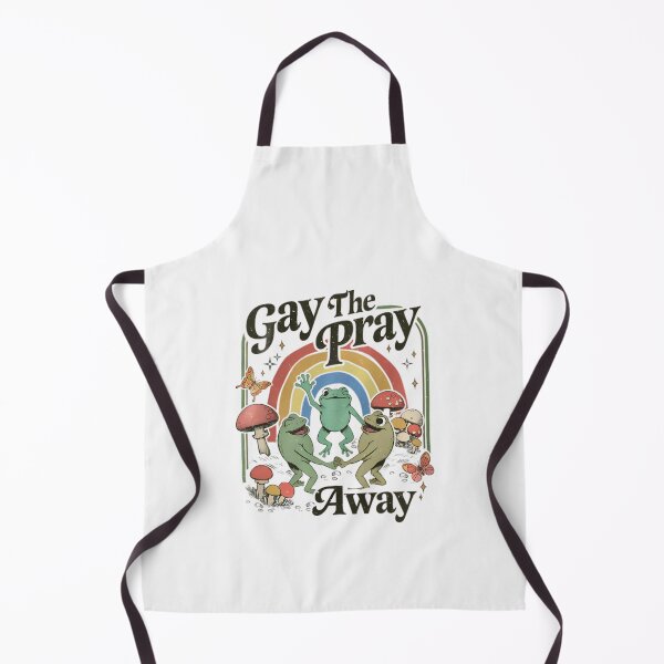 Item preview, Gay The Pray Away, Gay Frog, Funny Gay Saying, Cottagecore Frog And Toad designed and sold by Vinsinv.