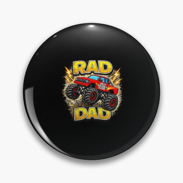 Item preview, rad dad monster truck father's day fun best daddy ever designed and sold by cass-vale-lab.