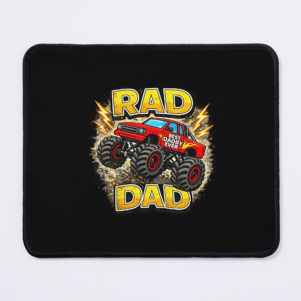 Item preview, rad dad monster truck father's day fun best daddy ever designed and sold by cass-vale-lab.