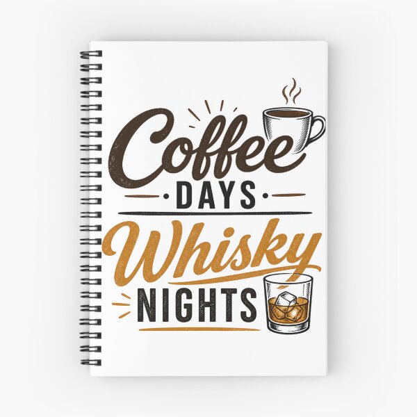 Item preview, Días de Café y Noches de Whiskey - Diseño Vintage para Amantes del Café designed and sold by Candie_Loudenfrau_Art.
