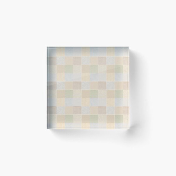 Item preview, Geometric checkered pattern with textured background in pastel tones. designed and sold by elopezstock.