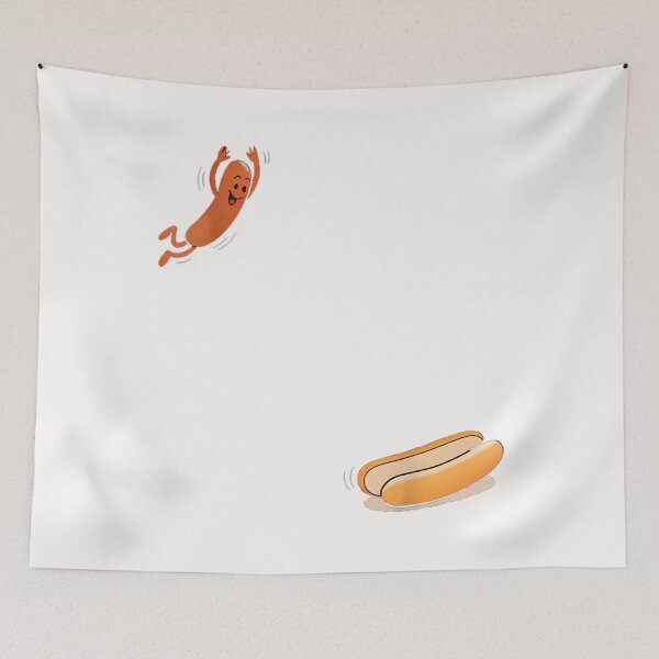 Item preview, Hot Dog Jumping designed and sold by Vinsinv.