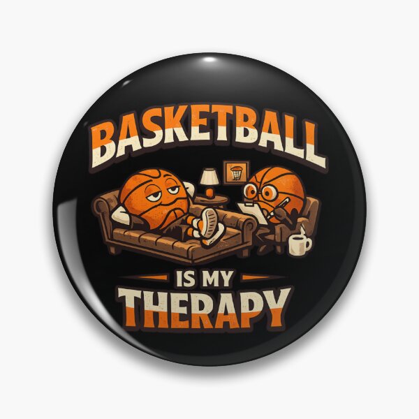 Item preview, Basketball Is My Therapy - Funny Sports Lover designed and sold by SidTastic .