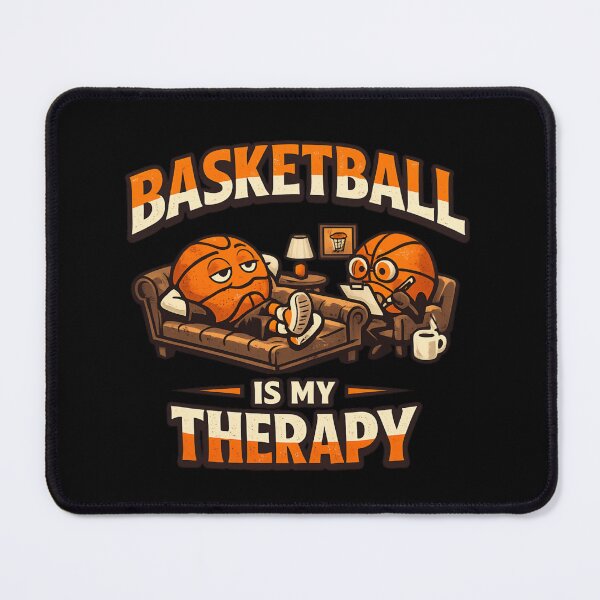 Item preview, Basketball Is My Therapy - Funny Sports Lover designed and sold by SidTastic .