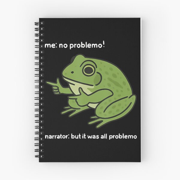 Item preview, Me No Problemo Funny Frog Meme Cute Reaction Frog Graphic designed and sold by CCChillingfrog.